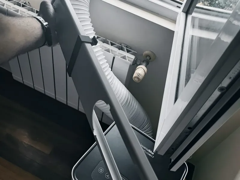 Airco-adapter voor lamellen