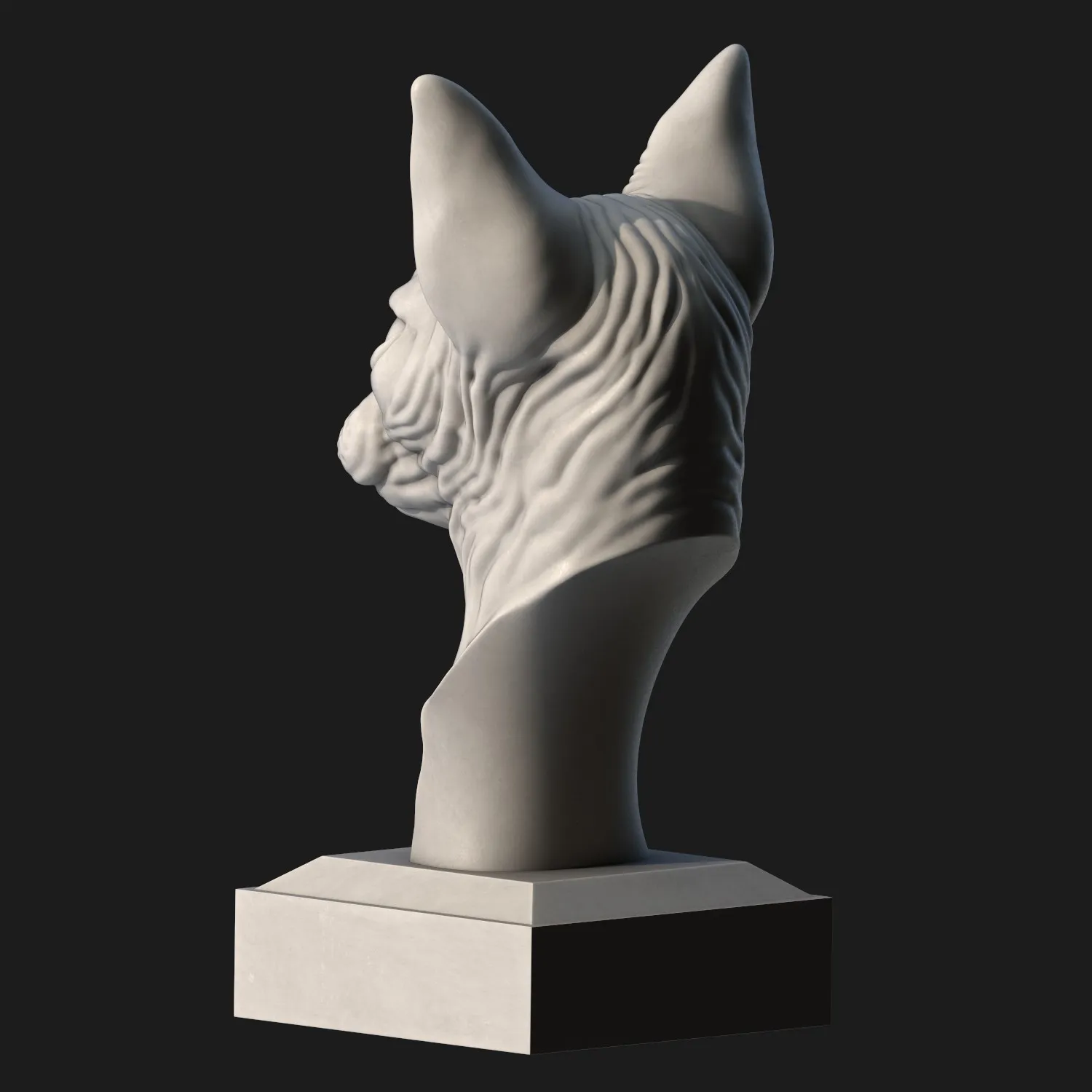 SPHYNX CAT SCULPTED
