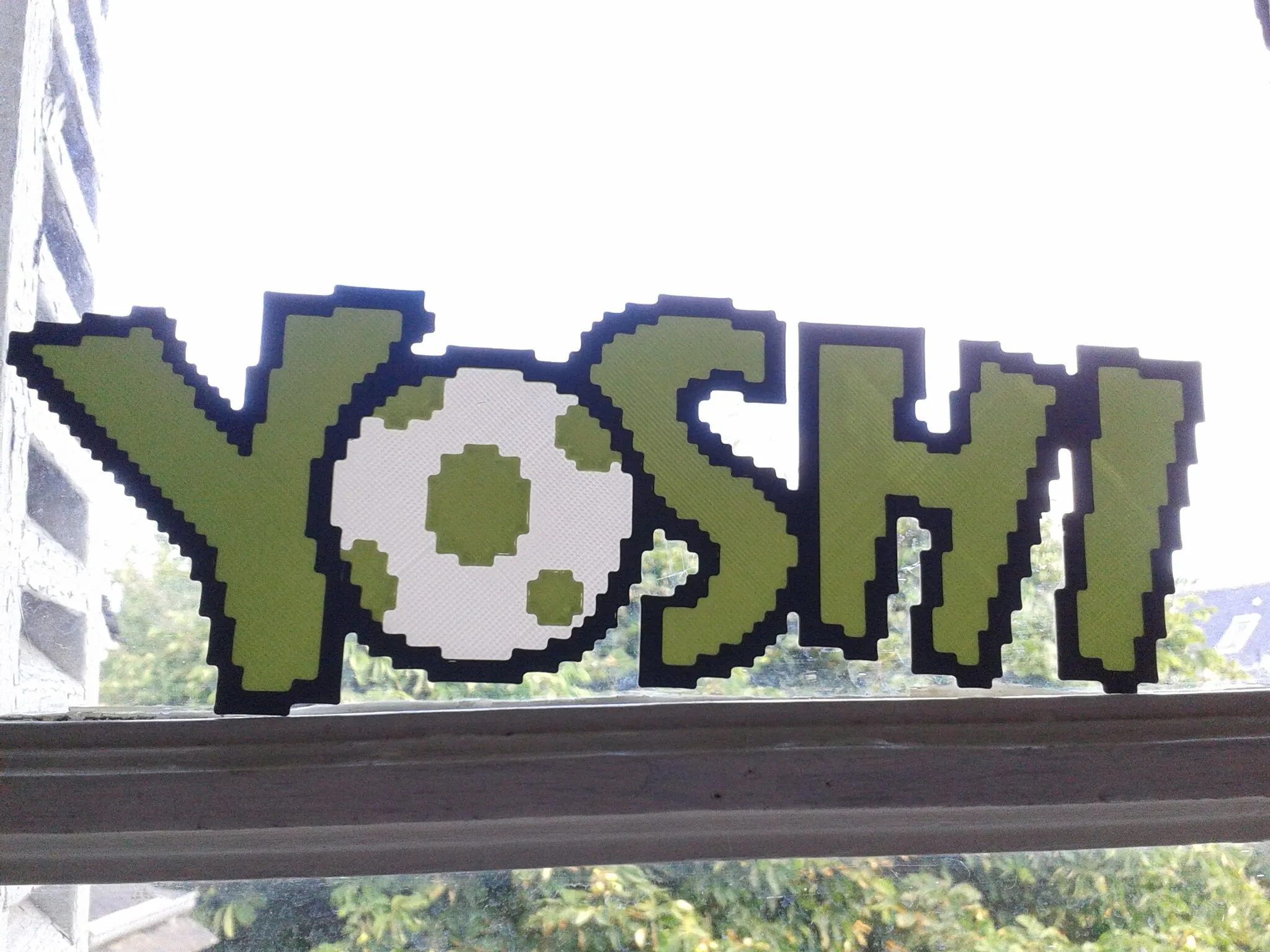 Yoshi Title Screen, 2 filament changes