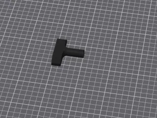 Triangular Universal Key for Water and Gas Meter Boxes