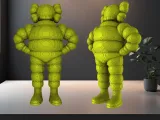 Voxel KAWS Chum - Pixel Art (Multiple Detail Levels)-0