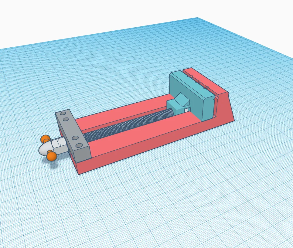 Bench Vice for Small PCB Version 4