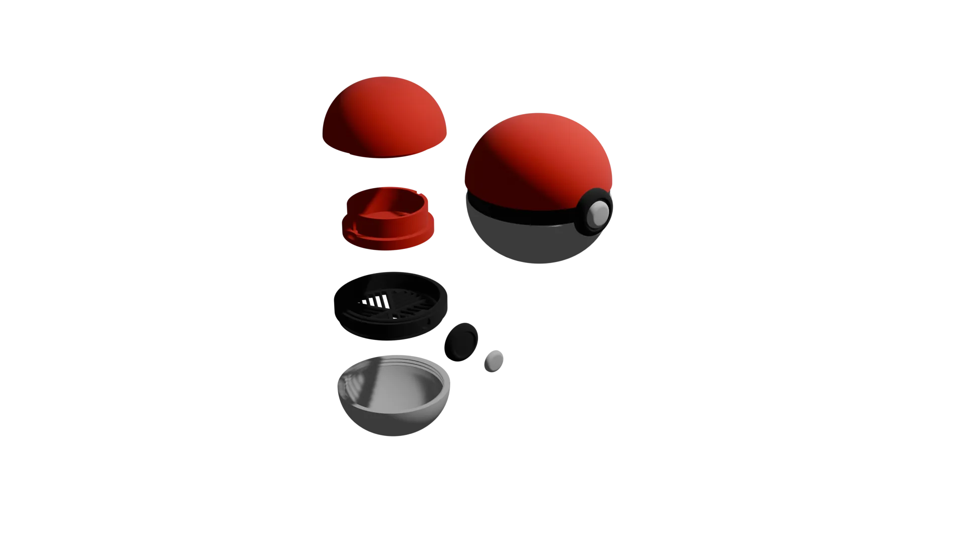 Poke Ball Herb Grinder