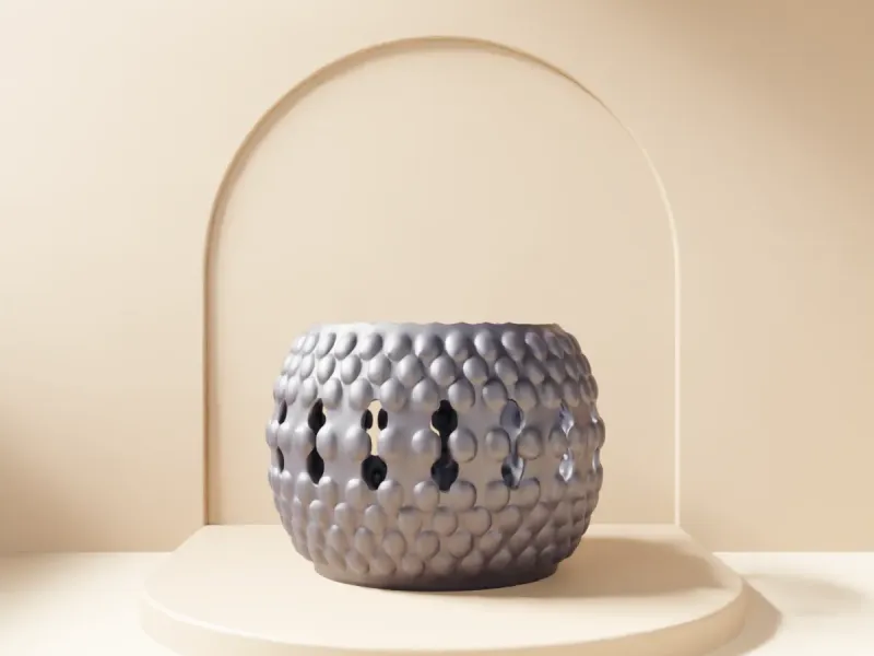 Verdant Ridge Orchid Pot - Planter-Decorative Bowl