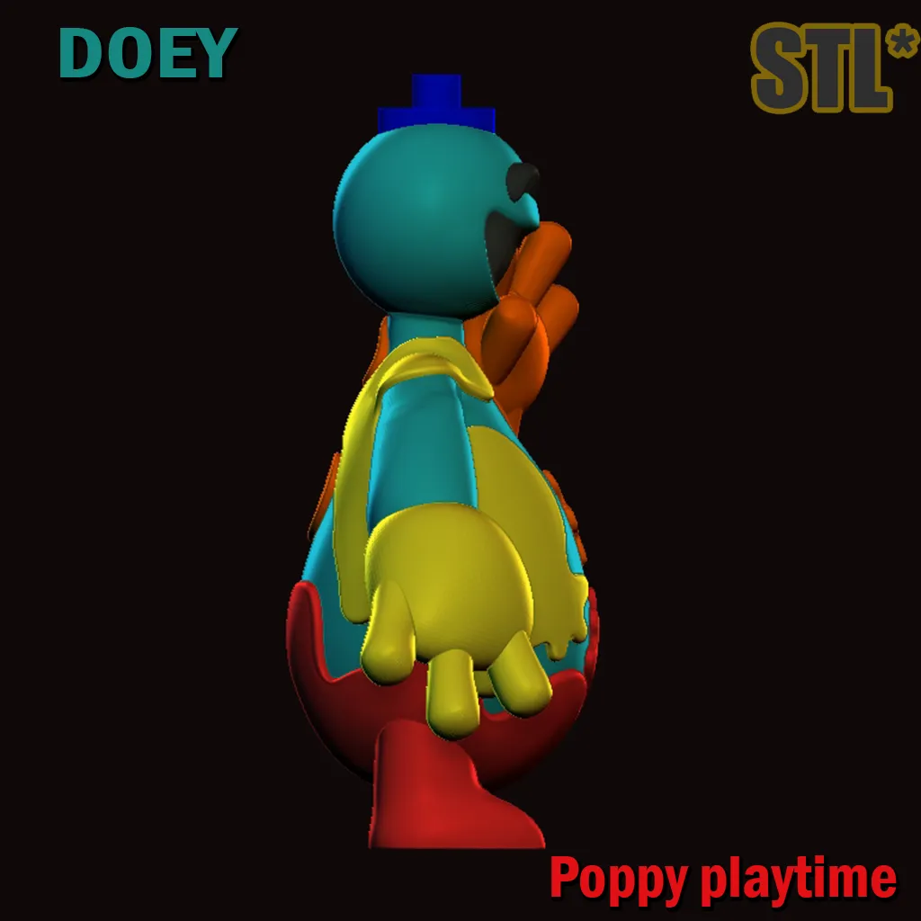 Doey the doughman STL 3D Model Poppy Playtime Chapter 4
