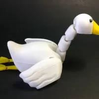 Flexi Duck Print In Place Multiparts With Gift Box-1