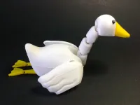 Flexi Duck Print In Place Multiparts With Gift Box-1