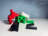 Assemblable 3D Santa Creeper-8