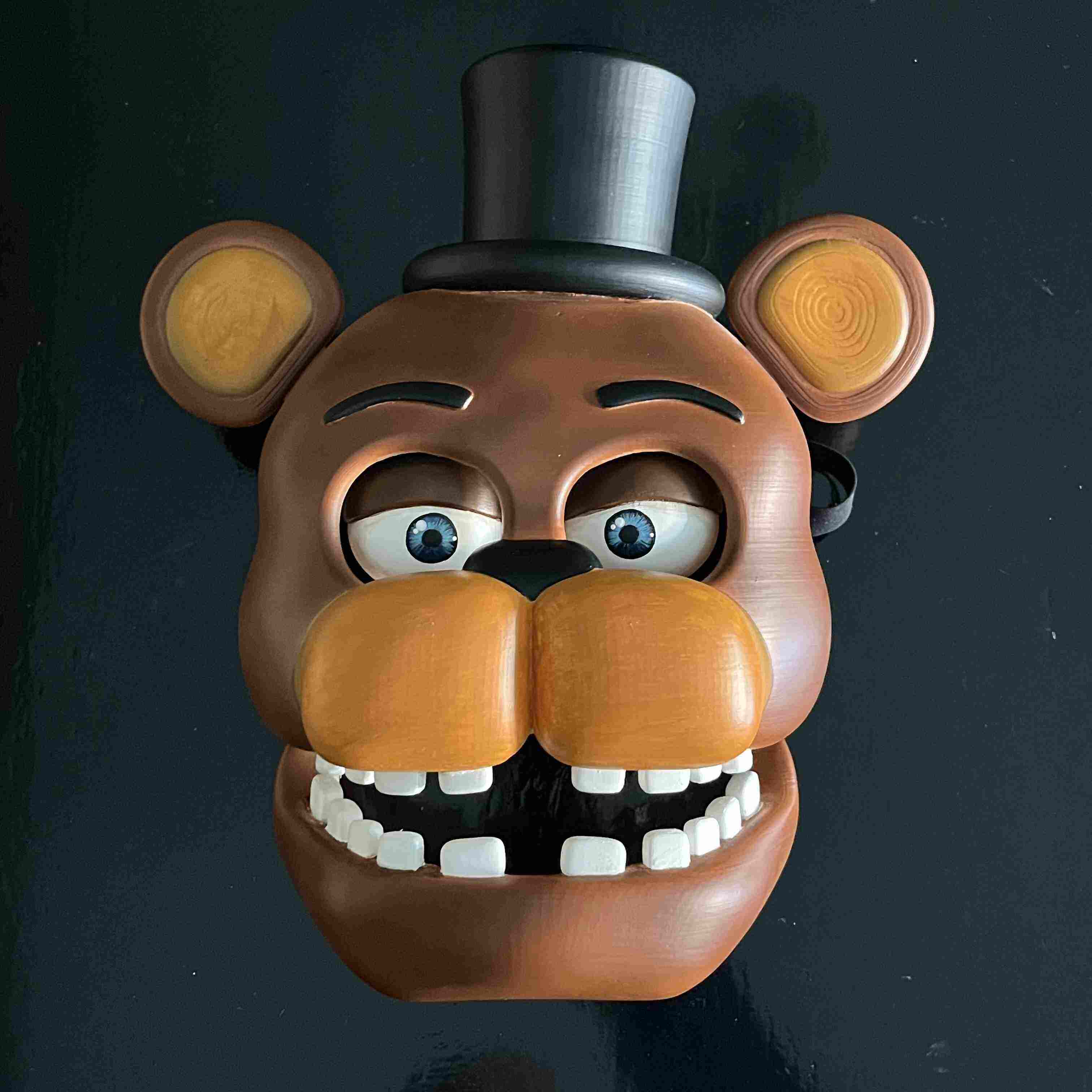 Freddy Fazbear mask FNAF, 3D models download
