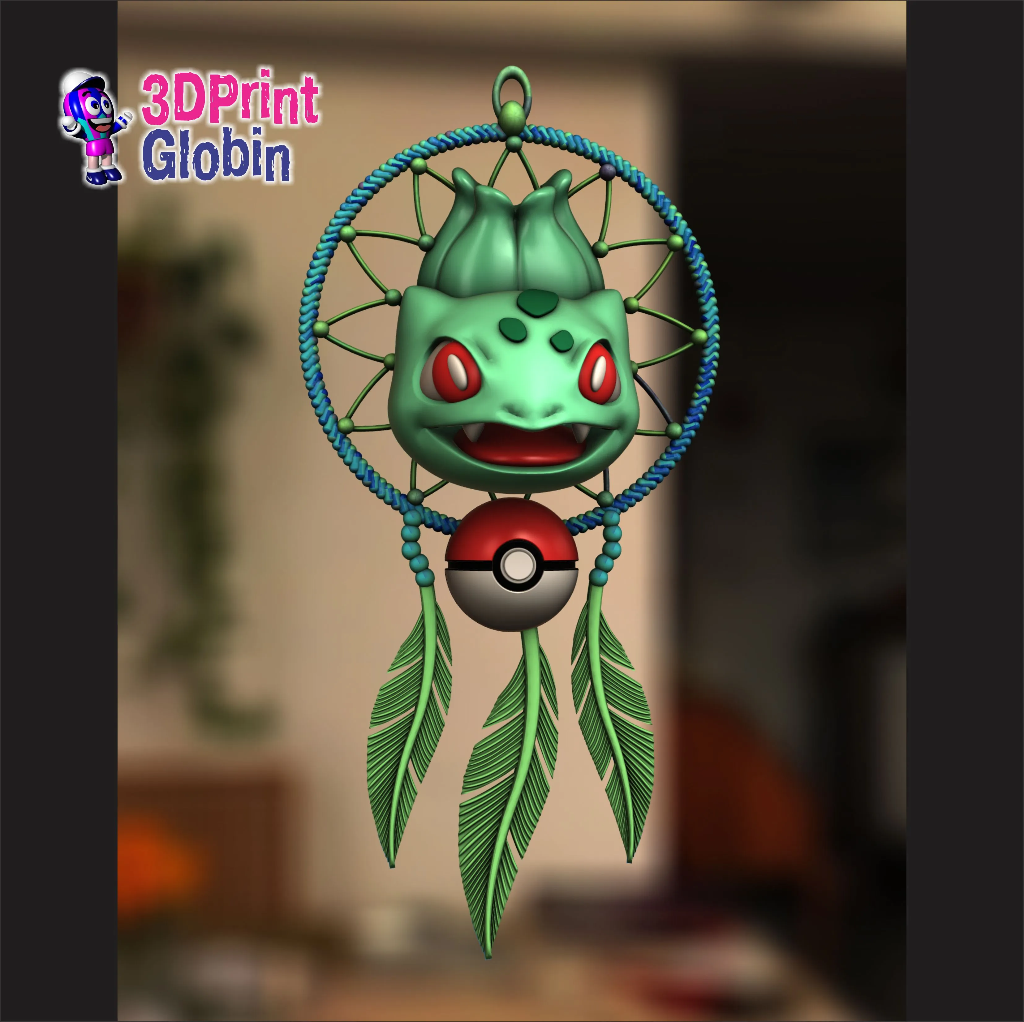 Dream Catcher Pokemon Bulbasaur - Atrapasueños