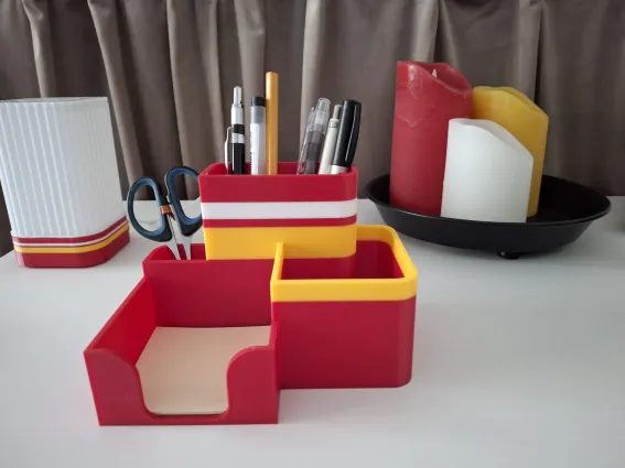 Desk Organizer - Home - PLA - 3D printed product - фото 11