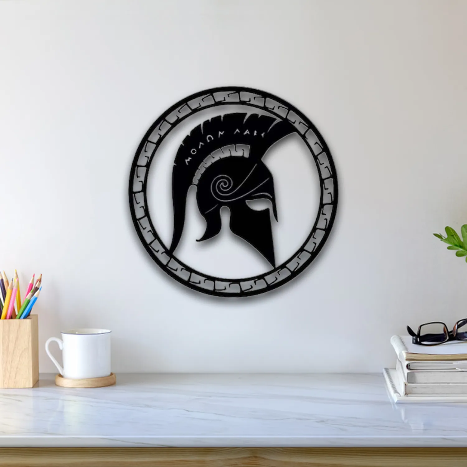 Spartan Helmet Wall Art