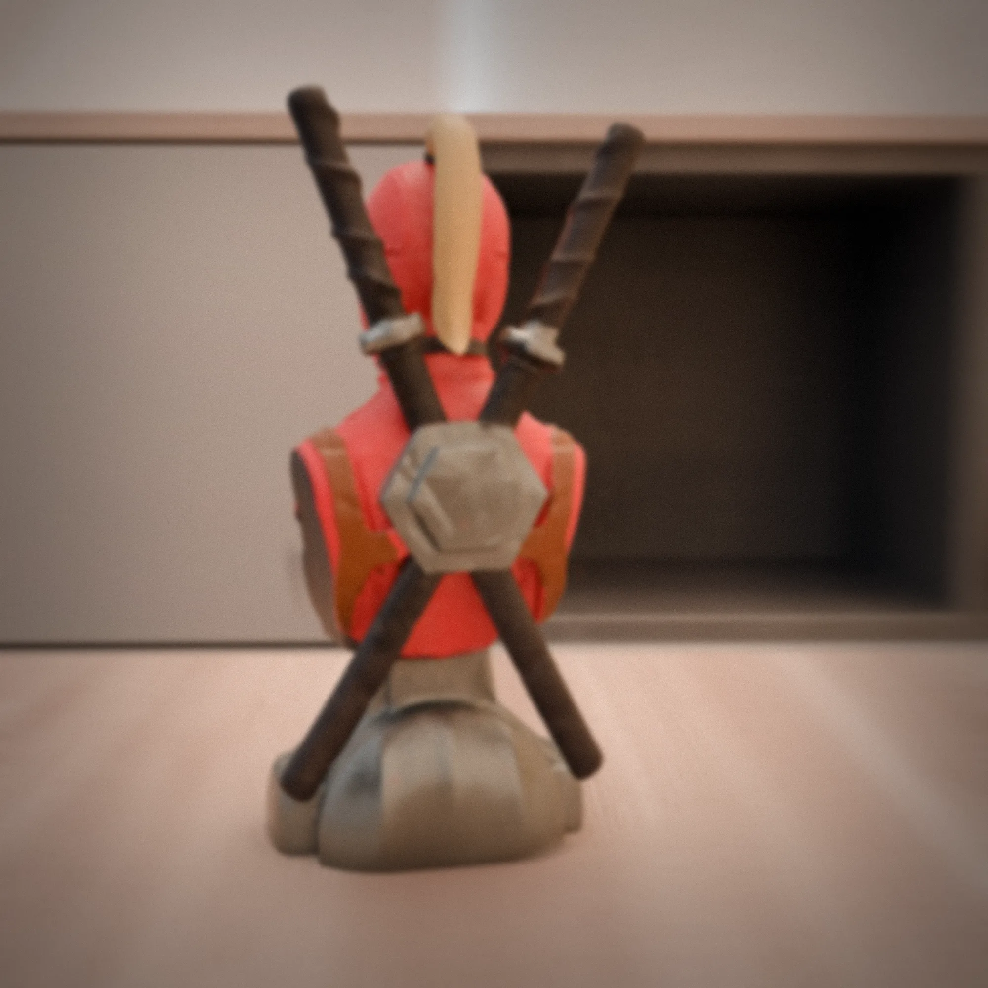 Bayan Deadpool büstü