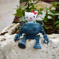 HELLO KITTY BOT, A ROBOT PILOTED BY AN ADORABLE HELLO KITTY-2