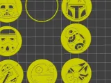 Star Wars Cookie Cutters & Stamps Collection | 3D Printed Ba-1
