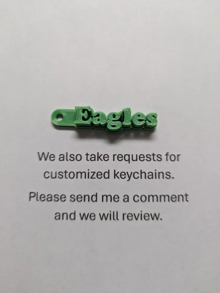 Philadelphia Eagles Keychain