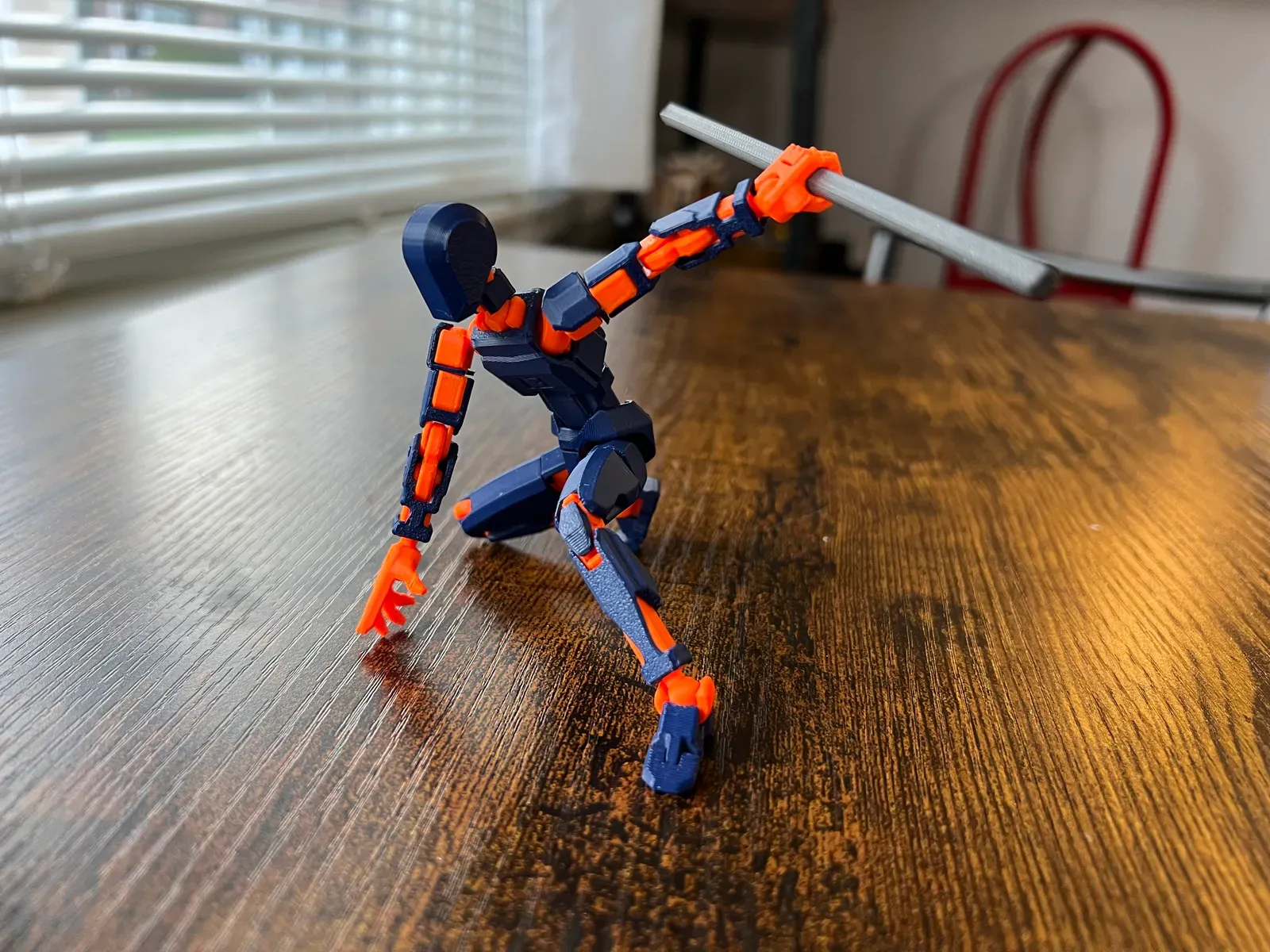 Dummy 13 on Runners (Easier to print) with Weapons pack
