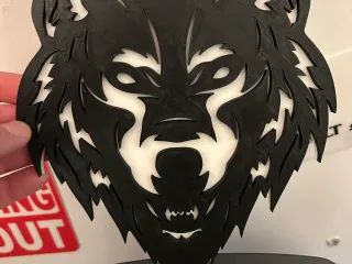 Loup deux couleurs sans CFS/AMS