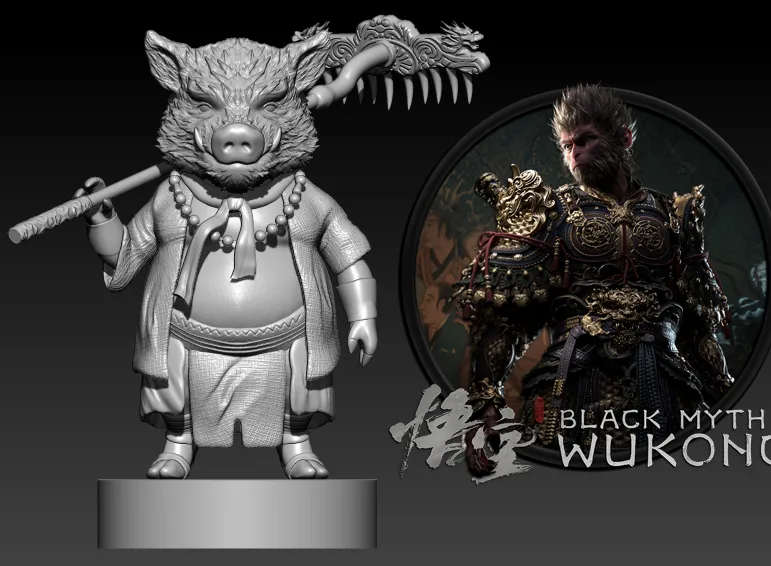 Mito Negro Wukong - Zhu Bajie Boss - CHINESE GAME
