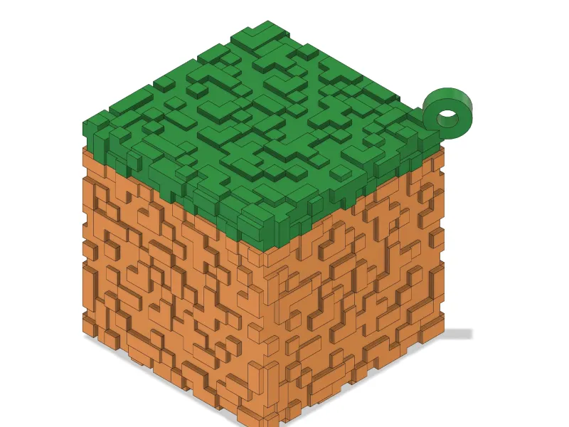 MINECRAFT KEYCHAIN