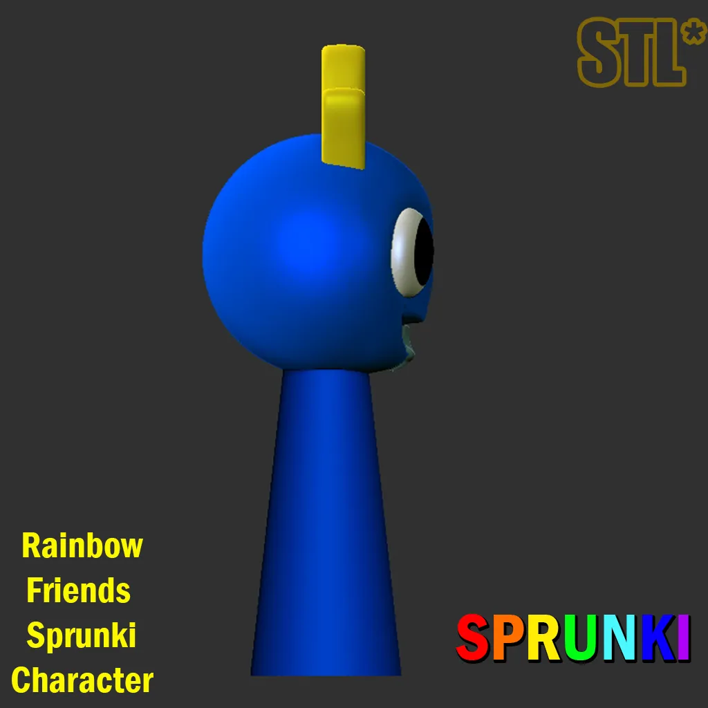STL Sprunki Incredibox Rainbow friends Sprunki STL 3D Charac