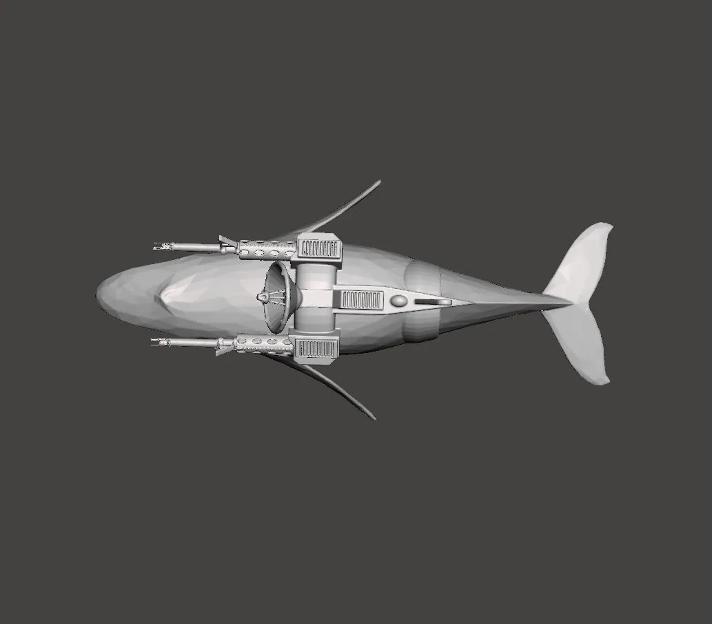 Whale Solidworks Free Other STL Download - War Whaleby DKS42
