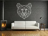 Bear for wall Wall Art Low poly-3