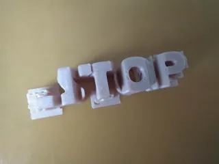 Text Flip - Stop Wars