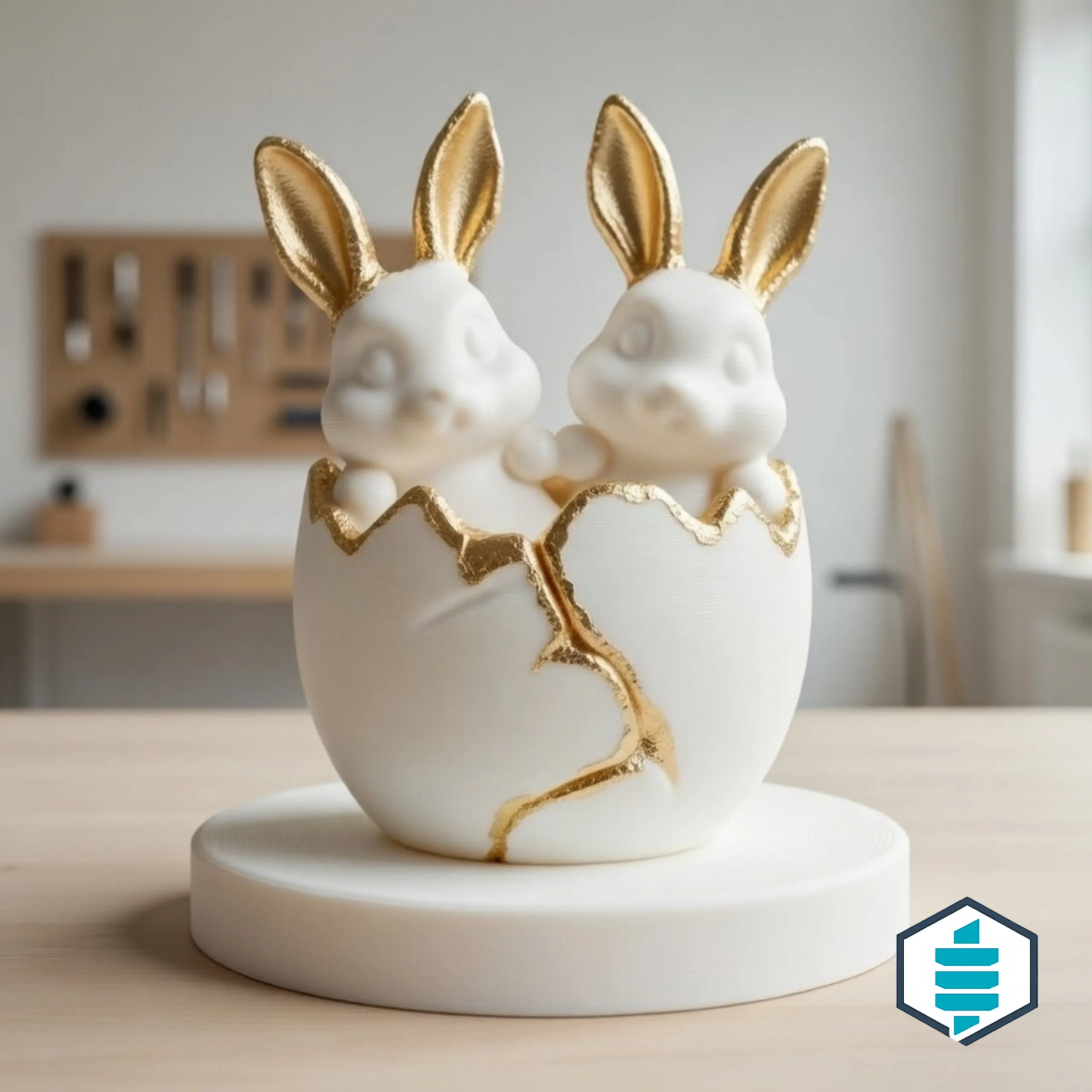 EASTER KINTSUGI — Bunny Egg-1