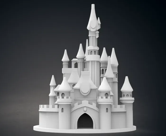 Château tirelire Disney