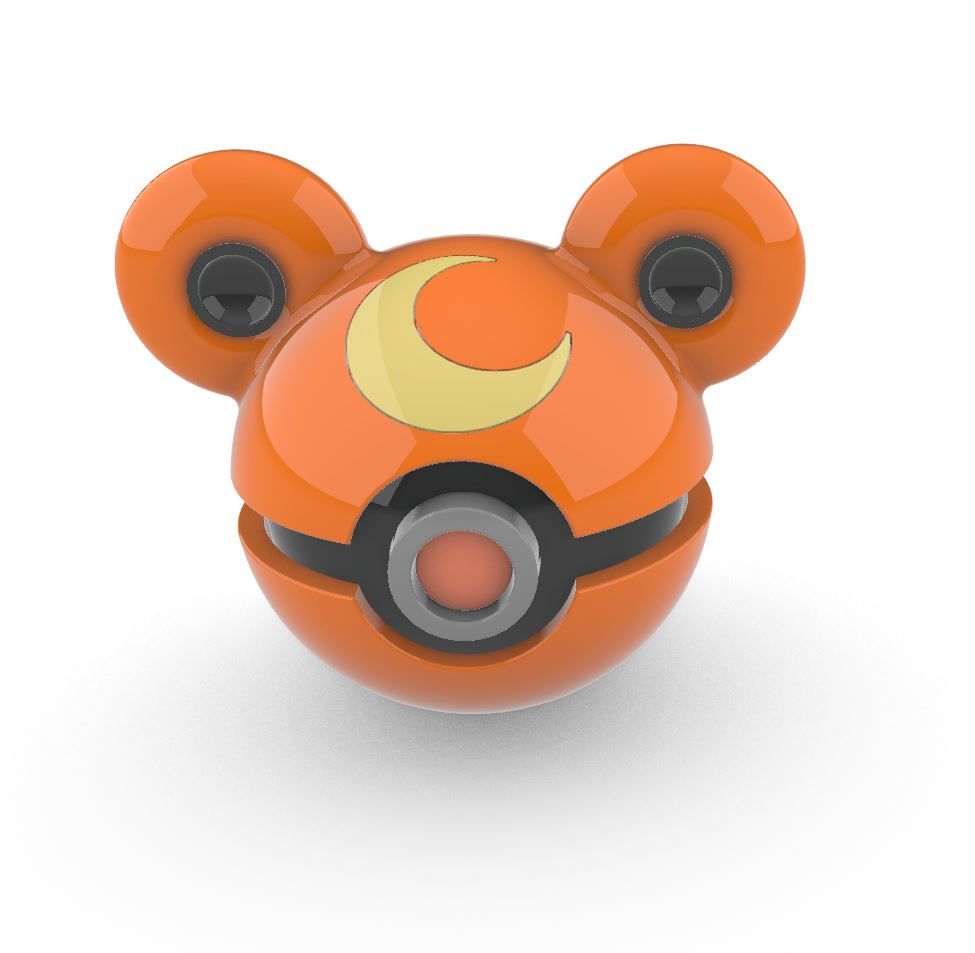 Pokeball 216 Teddiursa | 3D models download | Creality Cloud