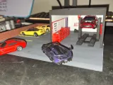 Diorama car garage for hot wheels-0