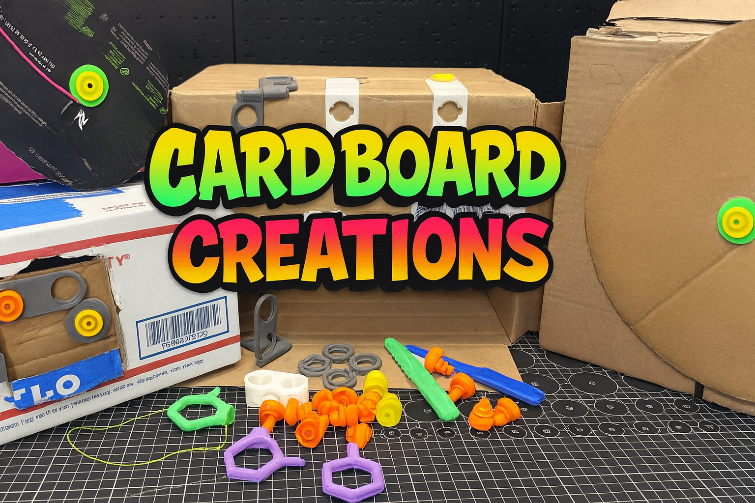 Hey guys! Check out my new collection Cardboard Creations. Turn ...