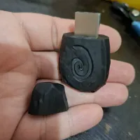 Hearthstone USB Keychain with NFC Access Chip Compartment-1
