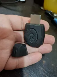 Hearthstone USB Keychain with NFC Access Chip Compartment-1