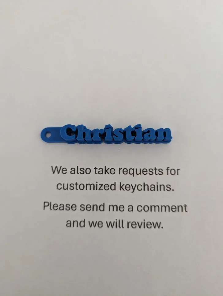 Christlicher Schlüsselanhänger