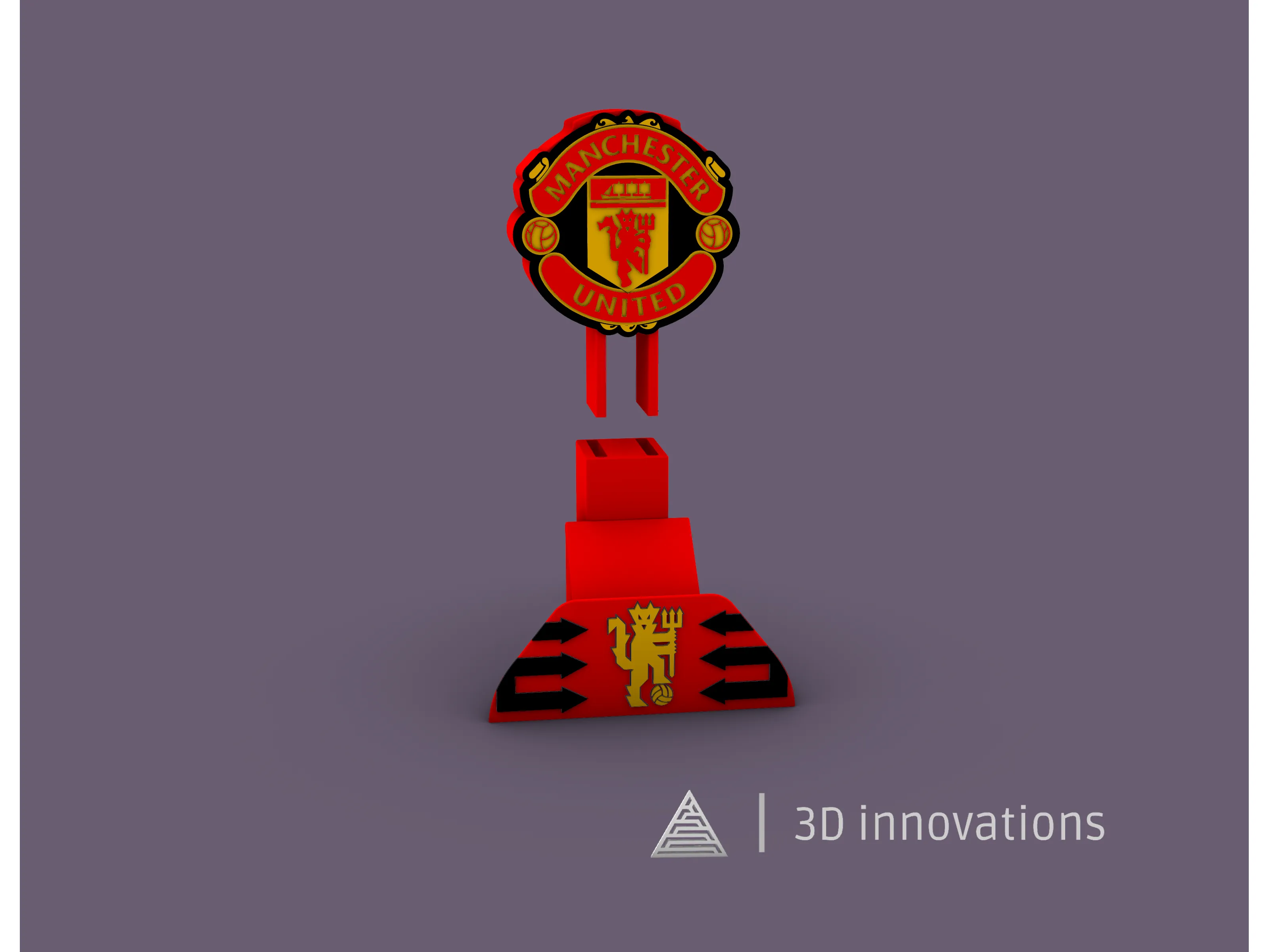 MANCHESTER UNITED CONTROLLER HOLDER AND HEADPHONE PS5/PS4