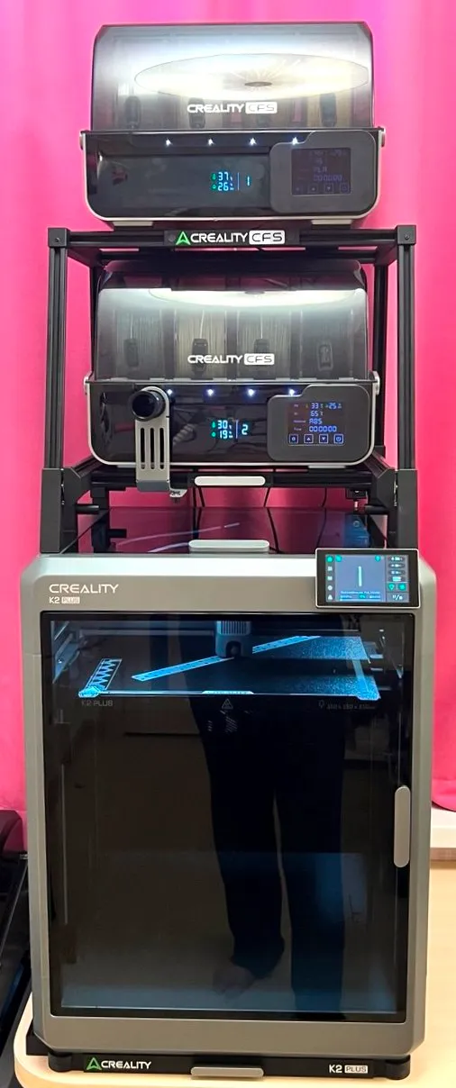 3D Printer Files | 3MF File | Dual CFS K2+ riser with a sliding rails ...