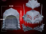 Berserk Guts Helmet - Anime Premium STL for Cosplay-8
