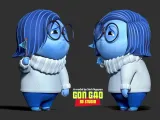 Sadness - Inside Out 2 Fanart-4