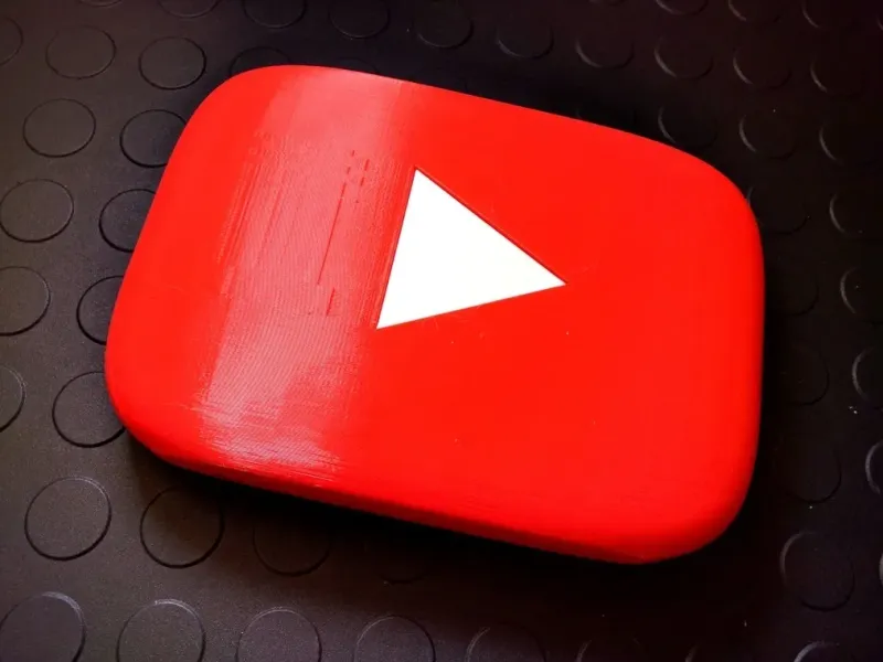 Youtube button decor