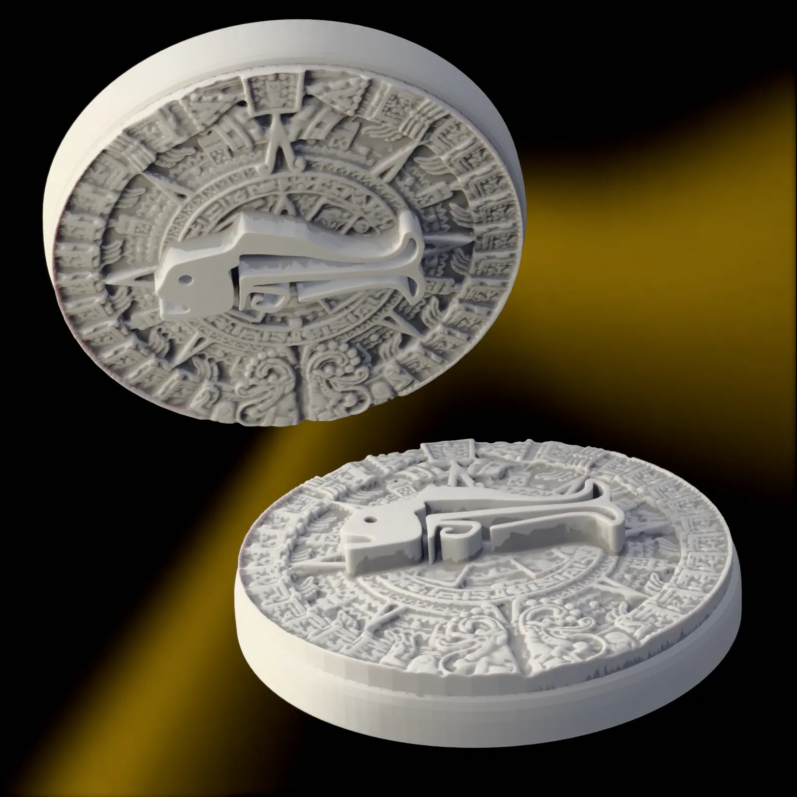 Aztec Sun Calendar Replica