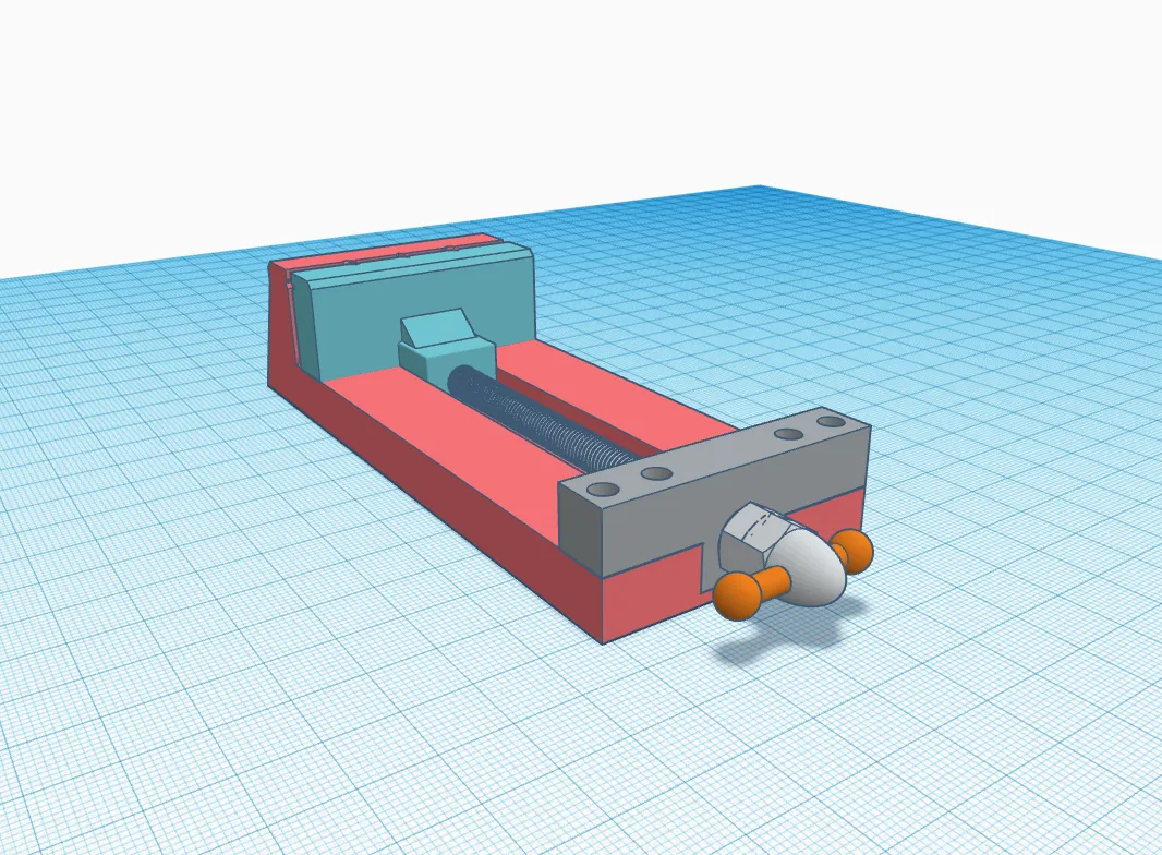 Bench Vice for Small PCB Version 4