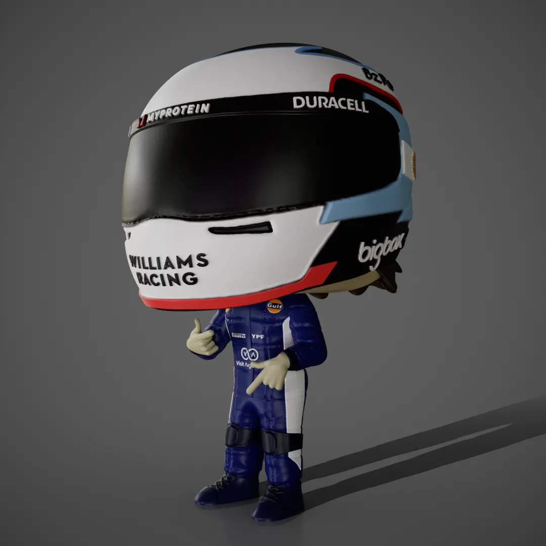 Vector Colapinto Franco Colapinto - Formula 1 | 3D models download | Creality Cloud