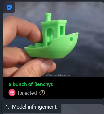 Test Boat Benchy - 3D Printers - PLA - 3D printed product - фото 11
