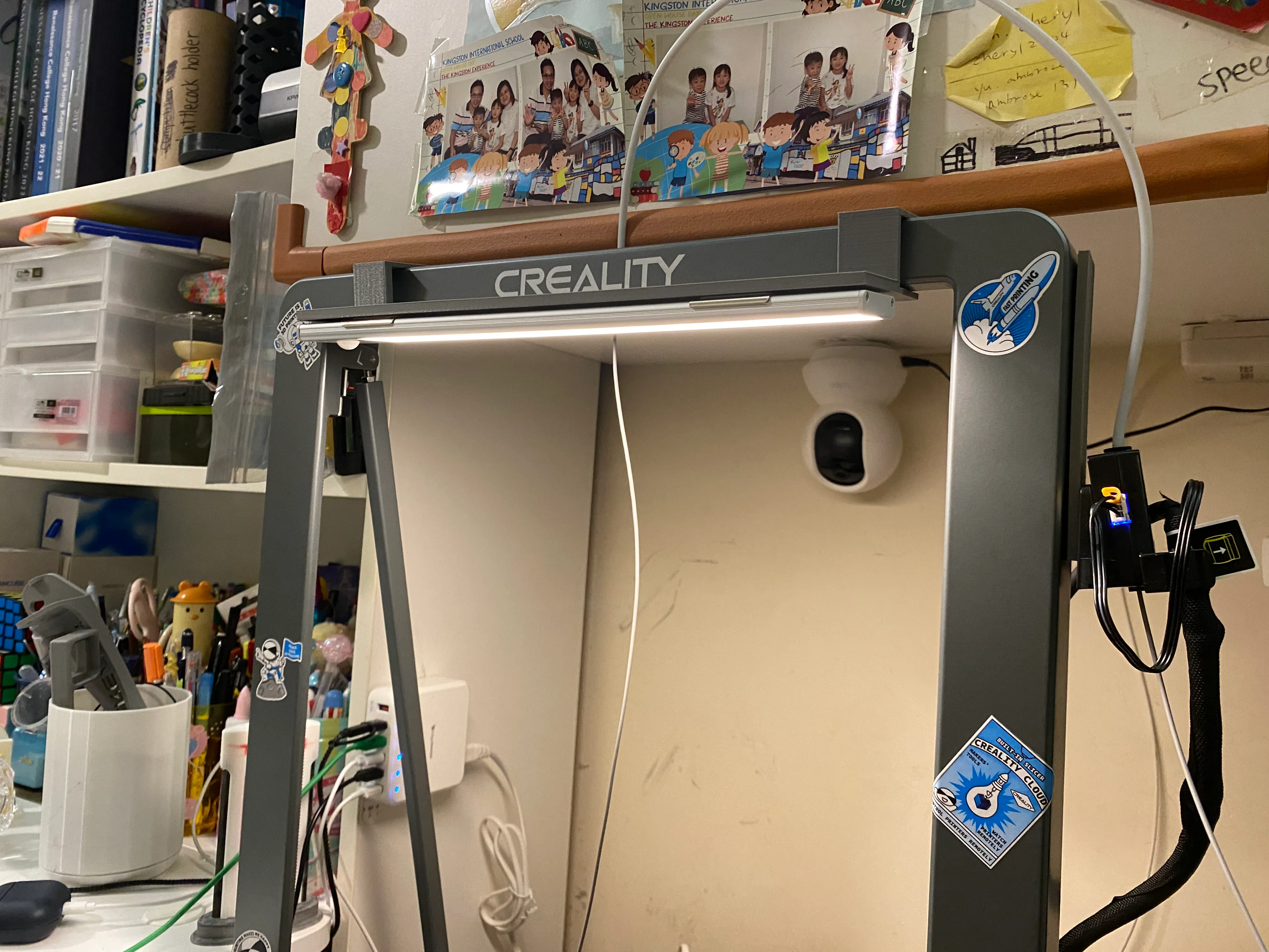 LED strip mount for Ender 3 v3 plus