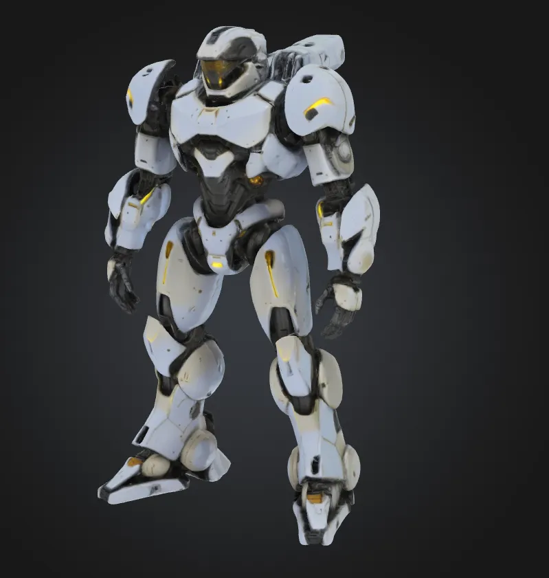 FREE sci-fi human exo robot game rpg