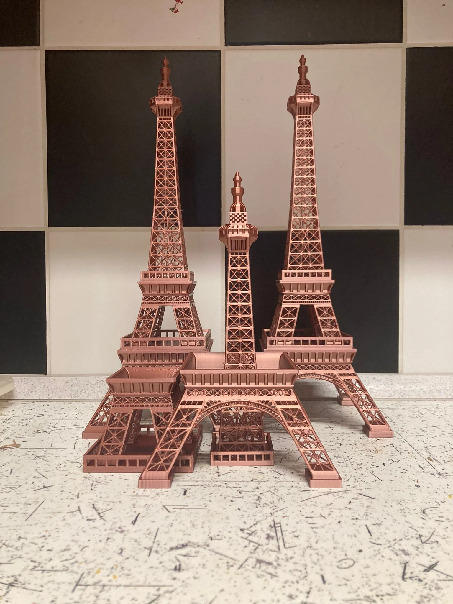 Eiffel Tower in Parts