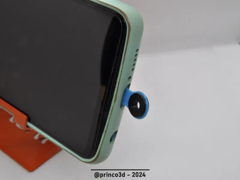 Adaptador de chaveiro para smartphone