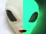 Alien mask for Halloween, fun and wall art-4